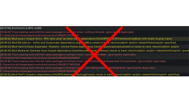 Preview artwork for Hide Unloaded Mods Errors