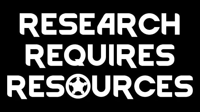Preview artwork for Research Requires Resources