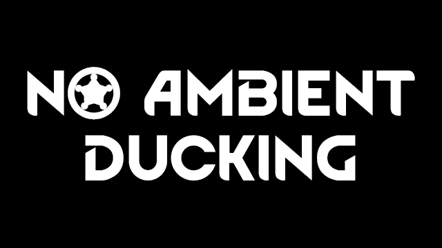 Preview artwork for No Ambient Ducking