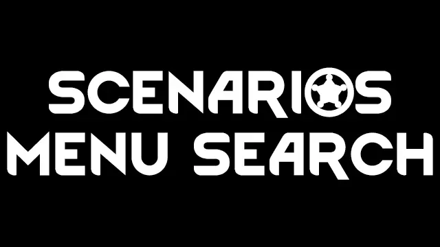 Preview artwork for Scenarios Menu Search