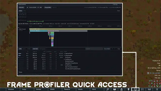 Preview artwork for Frame Profiler Quick Access